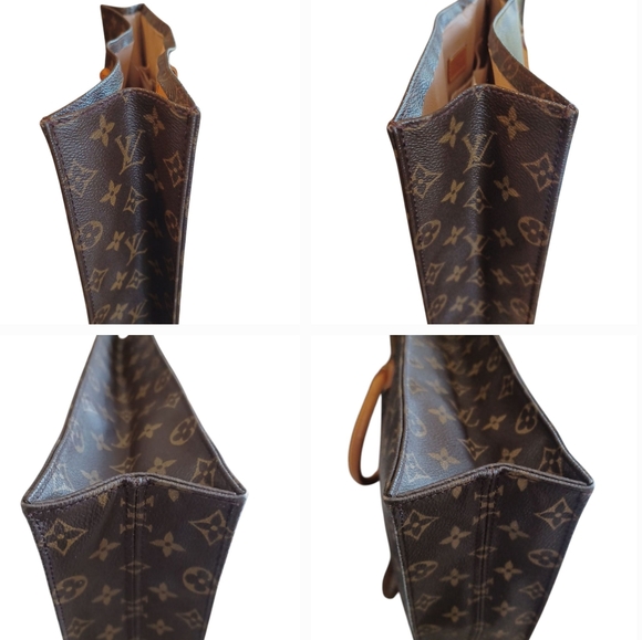 ✨️LOUIS VUITTON MONOGRAM CANVAS SAC PLAT TOTE - Picture 16 of 16